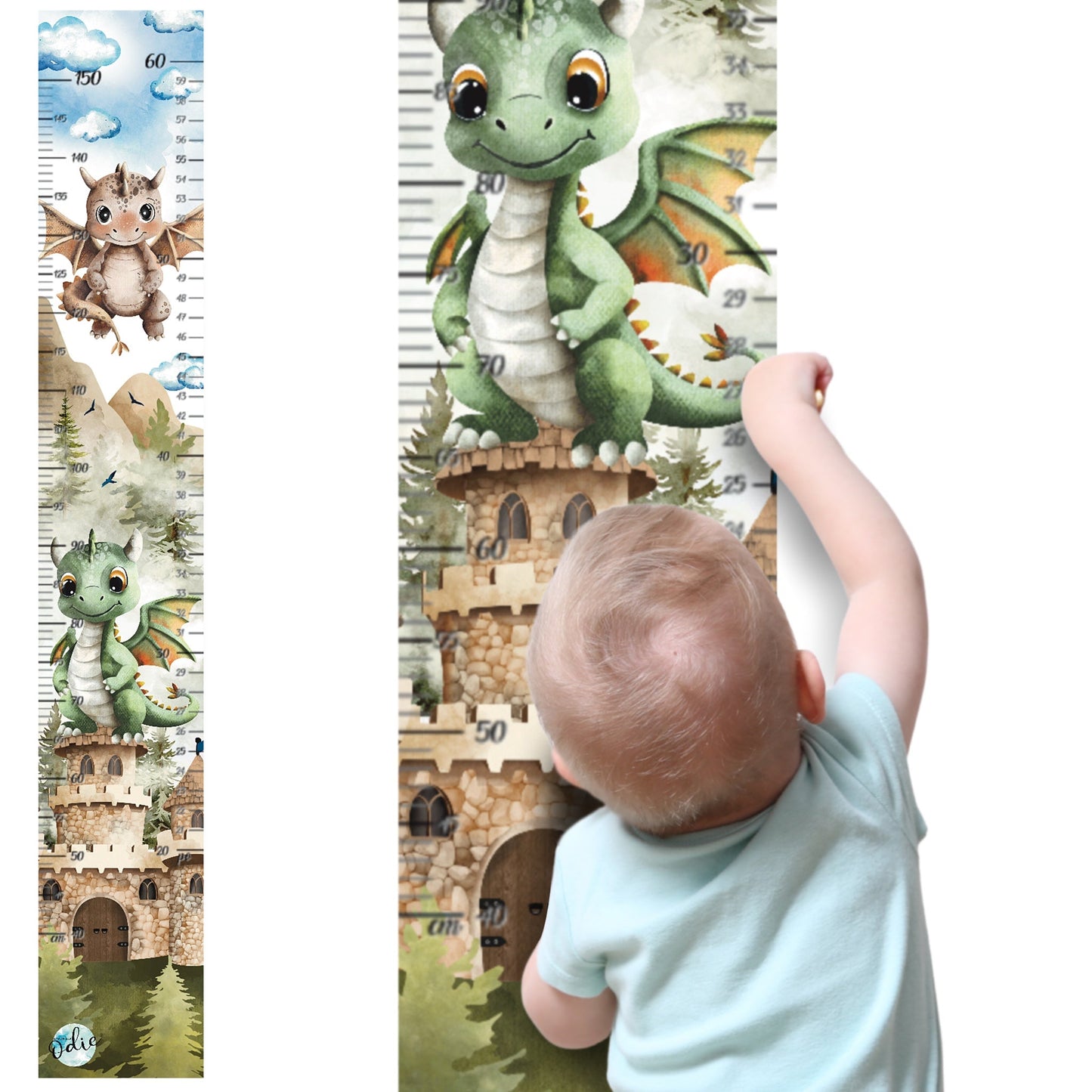 Échelle de croissance - Les petits dragons - Échelle - Créations Odie