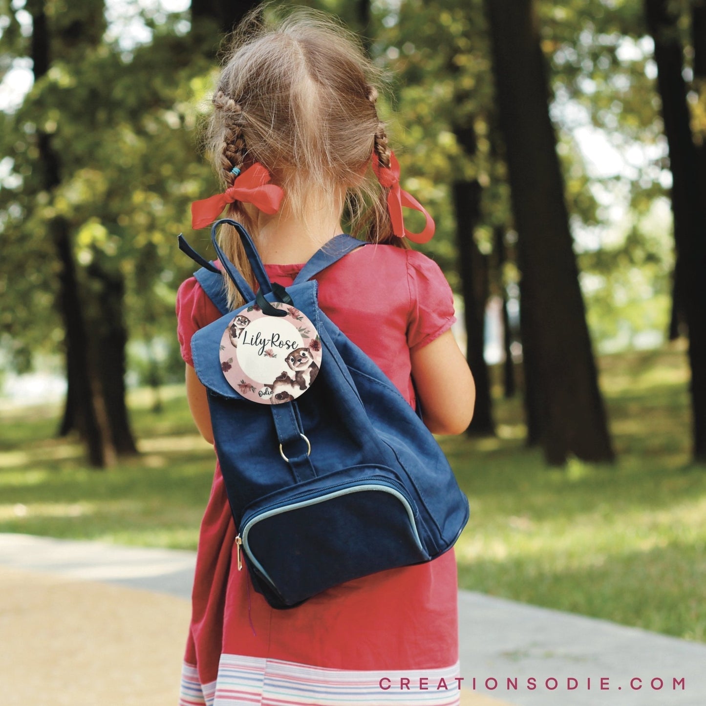 Affichette ne pas toucher - Les animaux de la forêt - Affichette ne pas toucher - Créations Odie