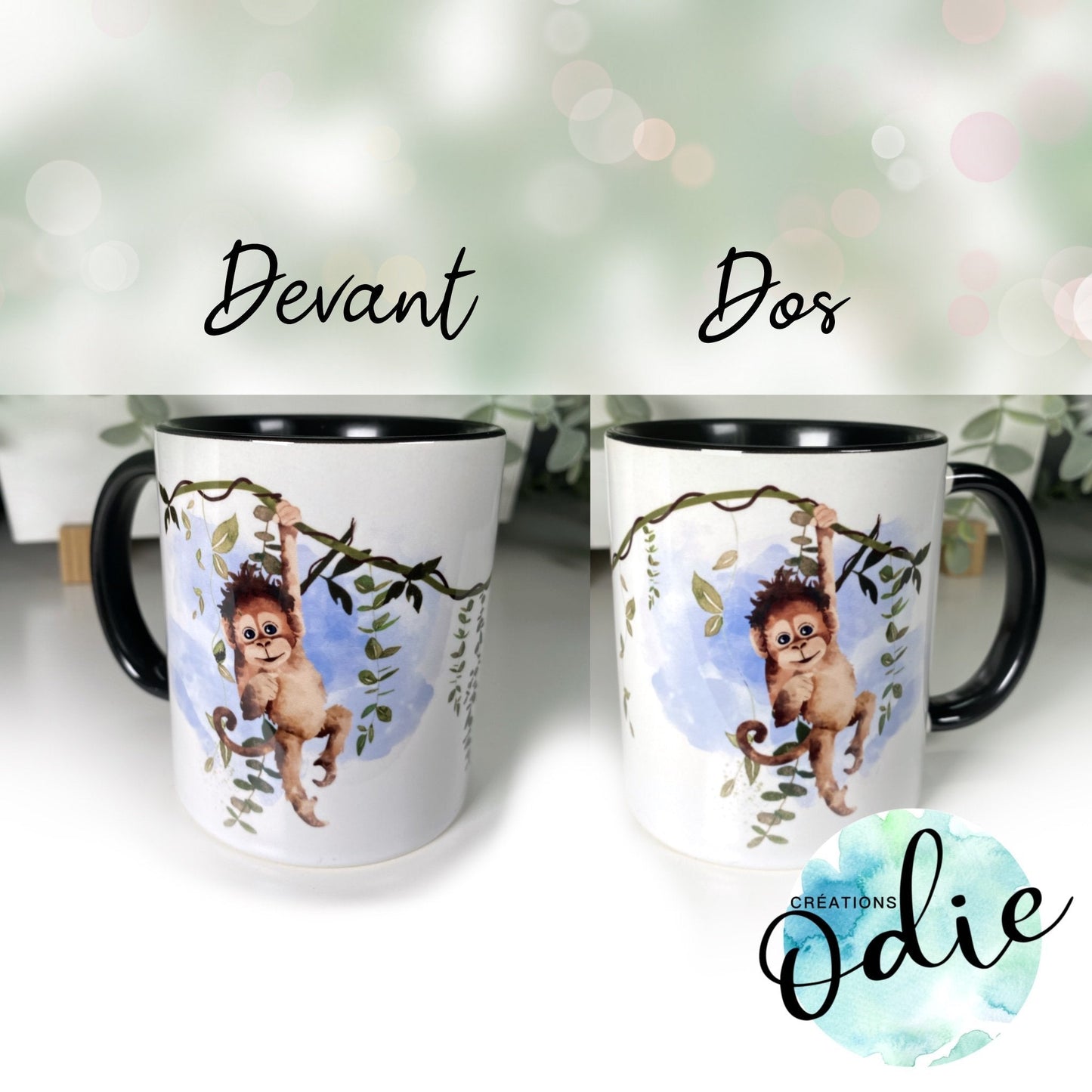 Tasse Petit Singe - Tasse - Créations Odie