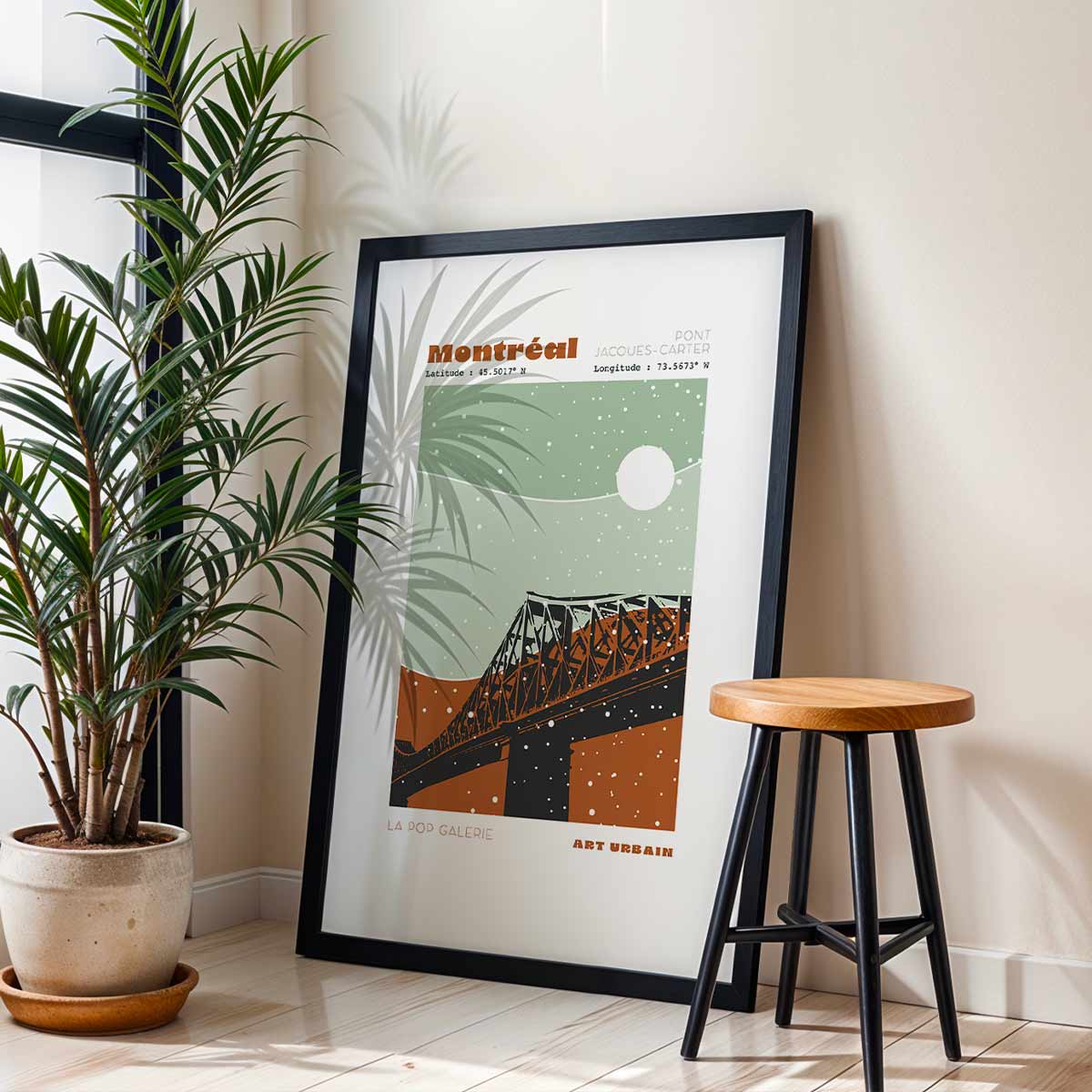 Montréal pont en couleurs