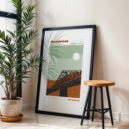 Montréal pont en couleurs