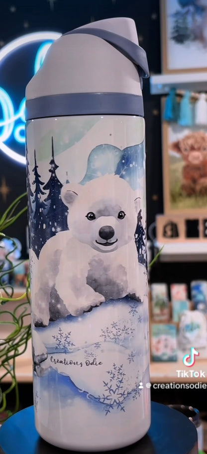 Gourdes thermos 24 oz