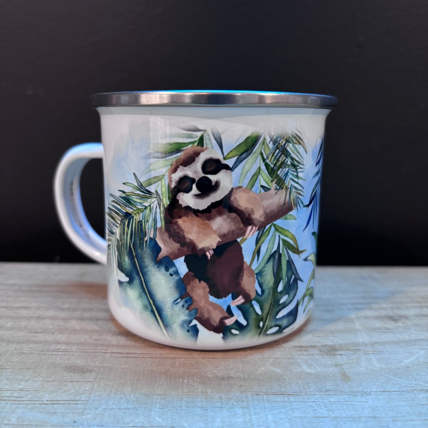 Tasses acier émaillés