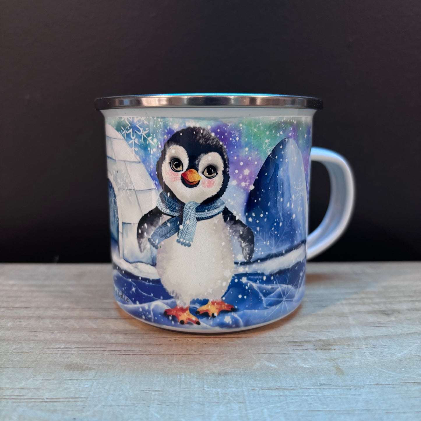 Tasses acier émaillés