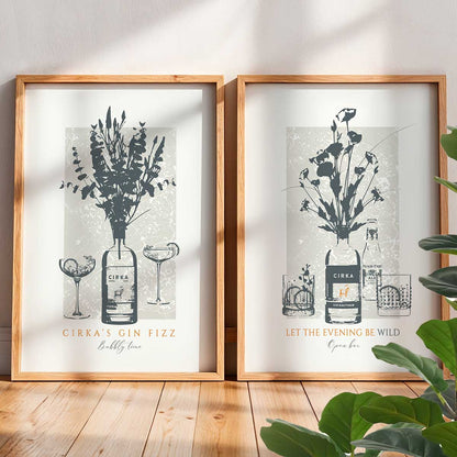 Cocktails classiques - bleu