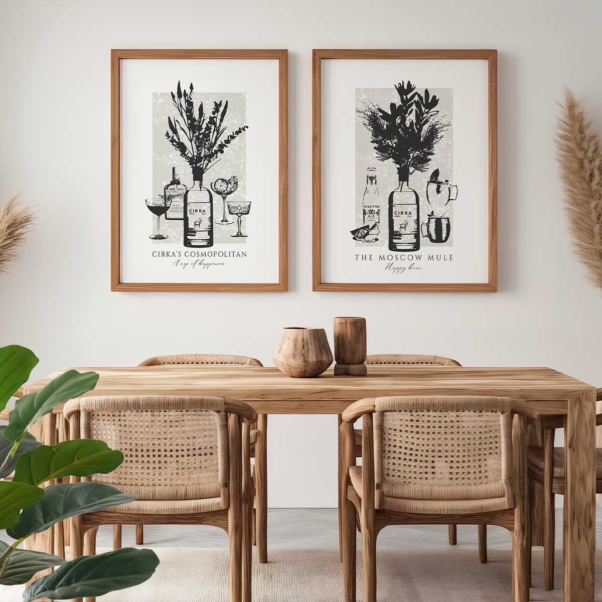 Cocktails classiques - noir