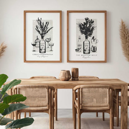 Cocktails classiques - noir