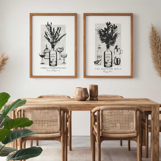 Cocktails classiques - noir