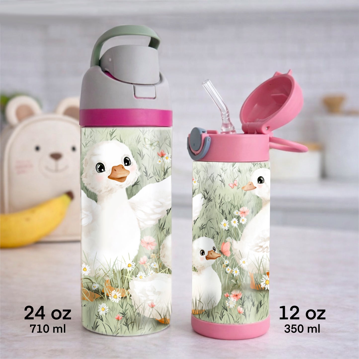 Gourde thermos - Les petites oies