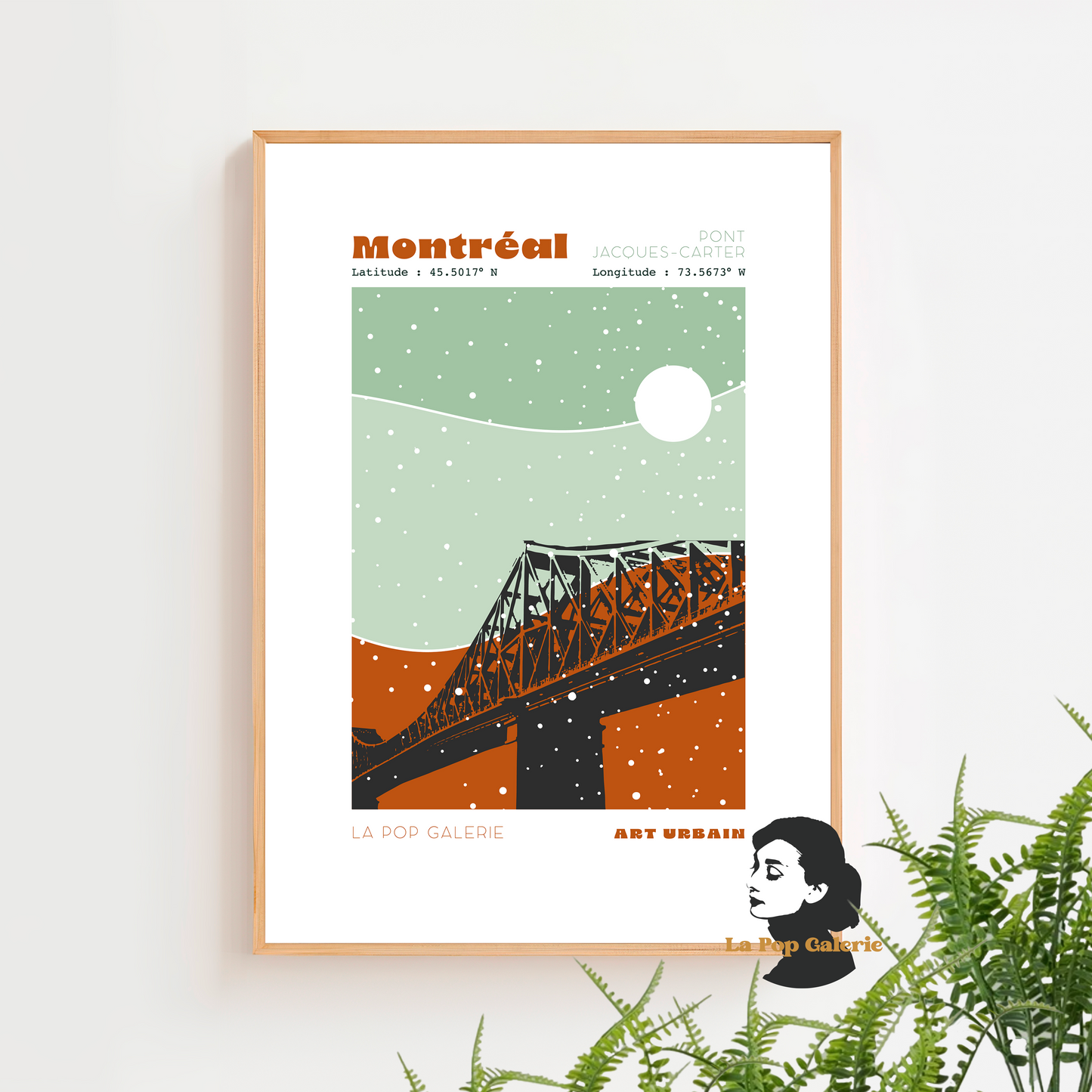 NO.04 Montréal pont en couleurs