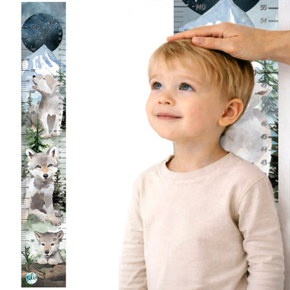 Échelle de croissance - Les petits louveteaux 