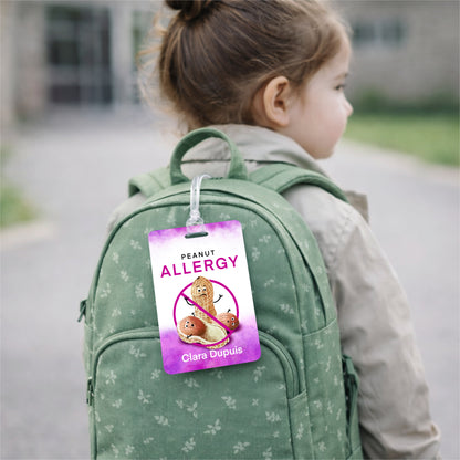 Étiquette d’alerte - Allergie aux peanuts