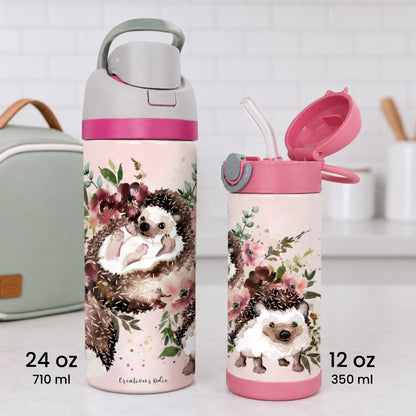 Gourde thermos - Hérissons