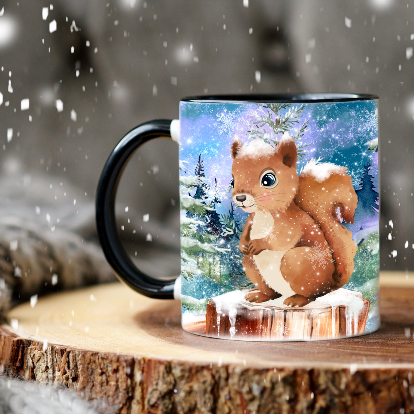 Tasse Les petits écureuils