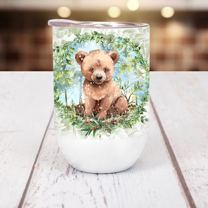 Verre isotherme - Ourson de la forêt