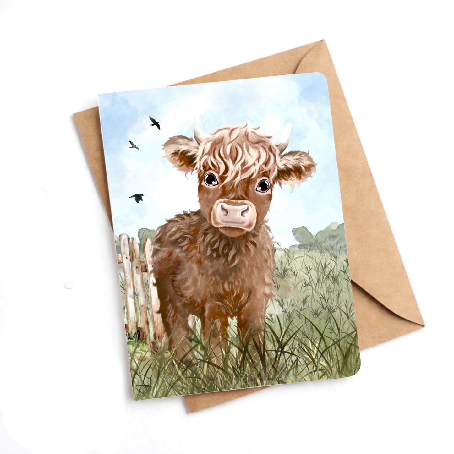 Carte - Les vaches highland