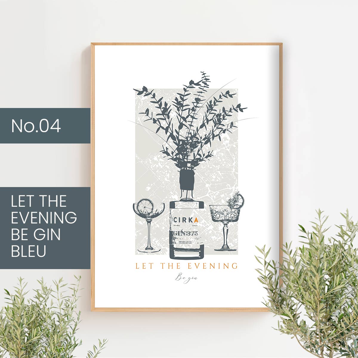 Cocktails classiques - bleu