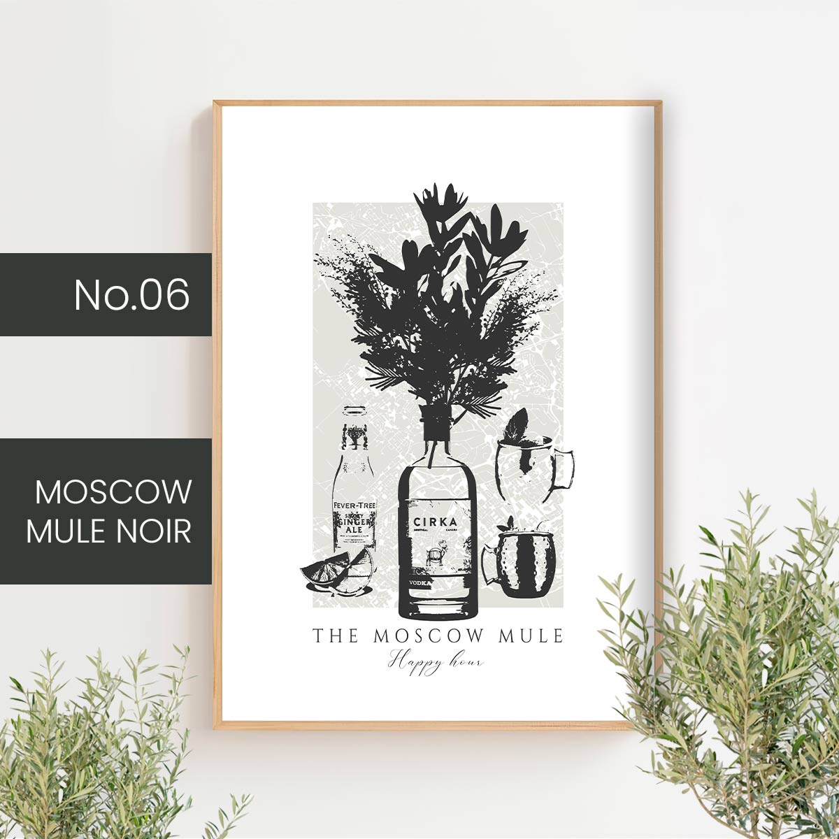 Cocktails classiques - noir