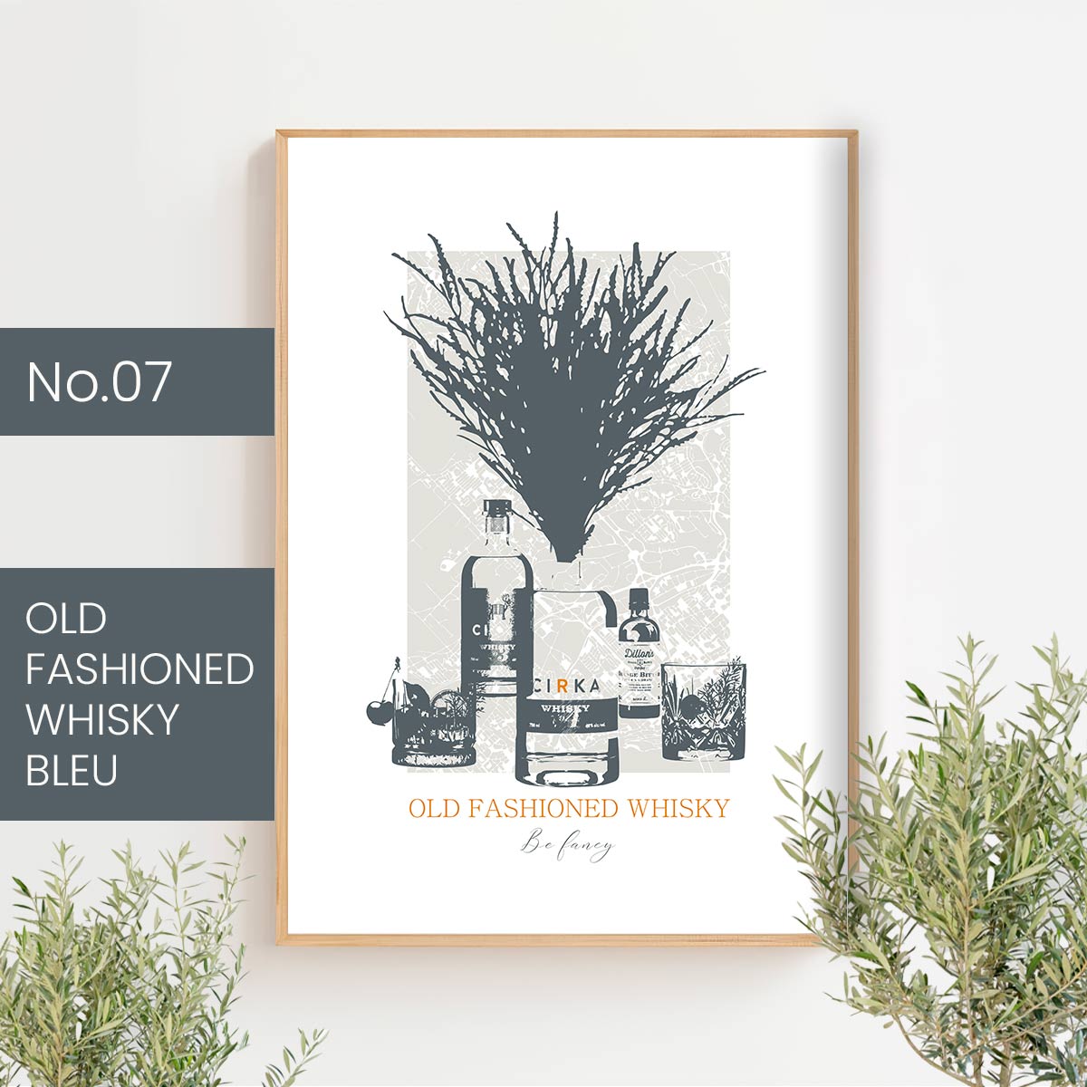 Cocktails classiques - bleu