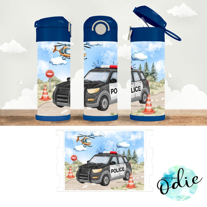 Gourde thermos - Patrouille policière