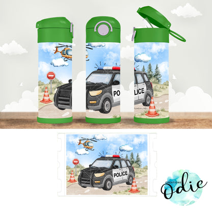 Gourde thermos - Patrouille policière
