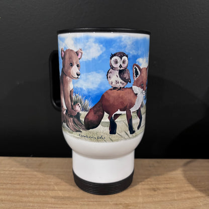 Thermos avec poignée