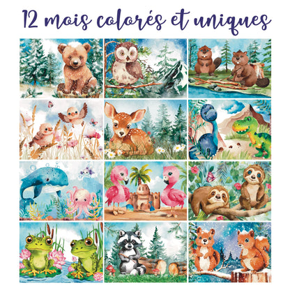 Calendrier mural - 2025 - Calendrier - Créations Odie