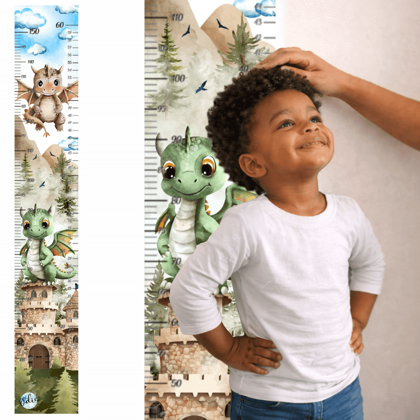 Échelle de croissance - Les petits dragons - Échelle - Créations Odie