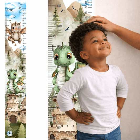 Échelle de croissance - Les petits dragons - Échelle - Créations Odie