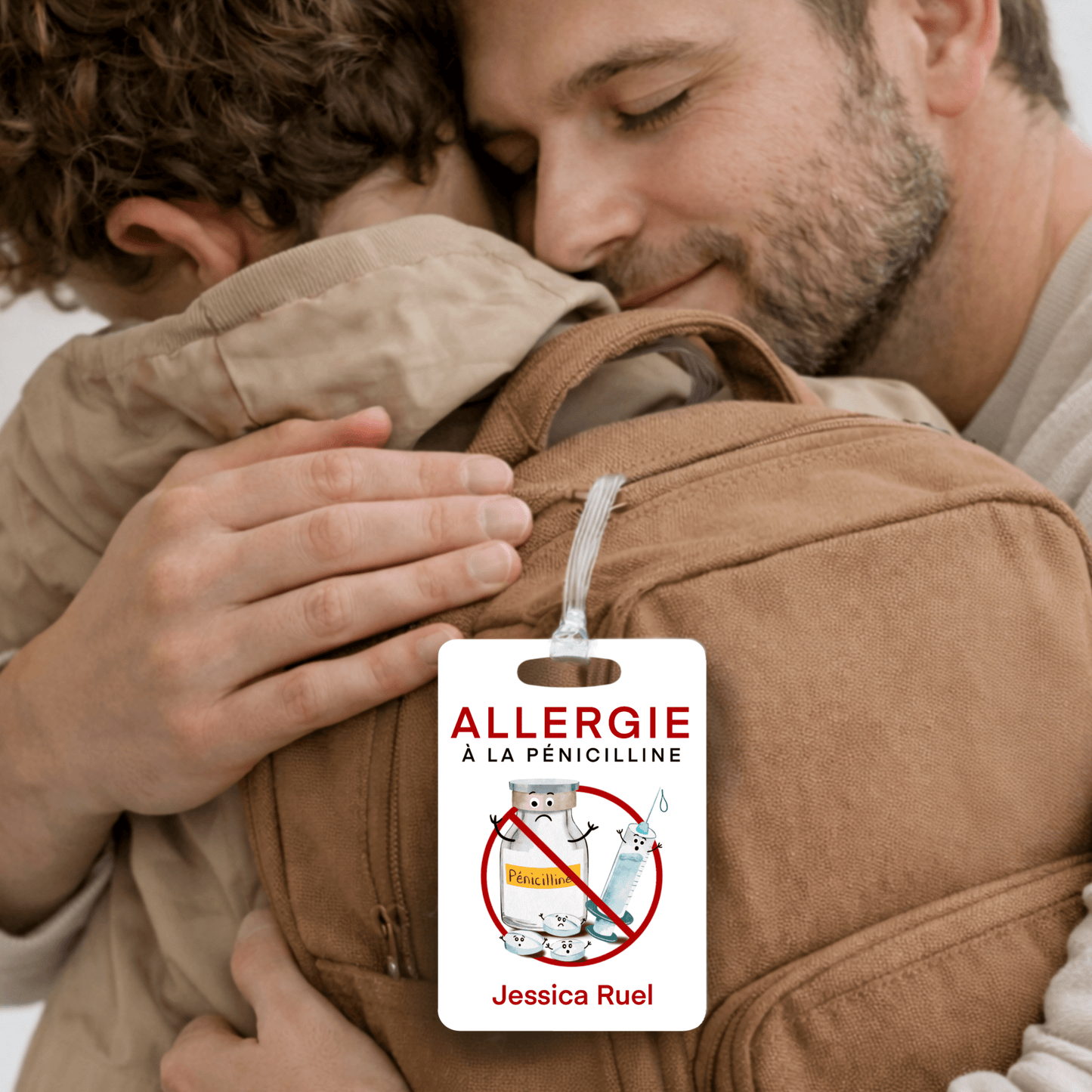 Étiquette d’alerte - Allergie à la pénicilline - Créations Odie