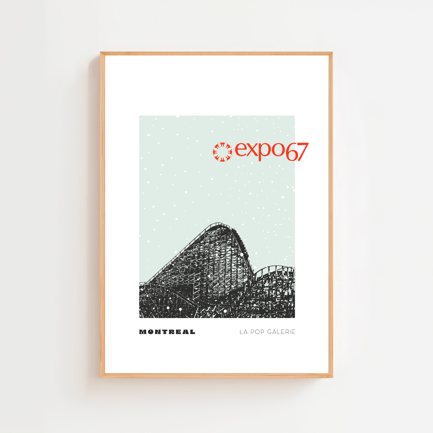 Expo 67 Montagnes russes - Créations Odie