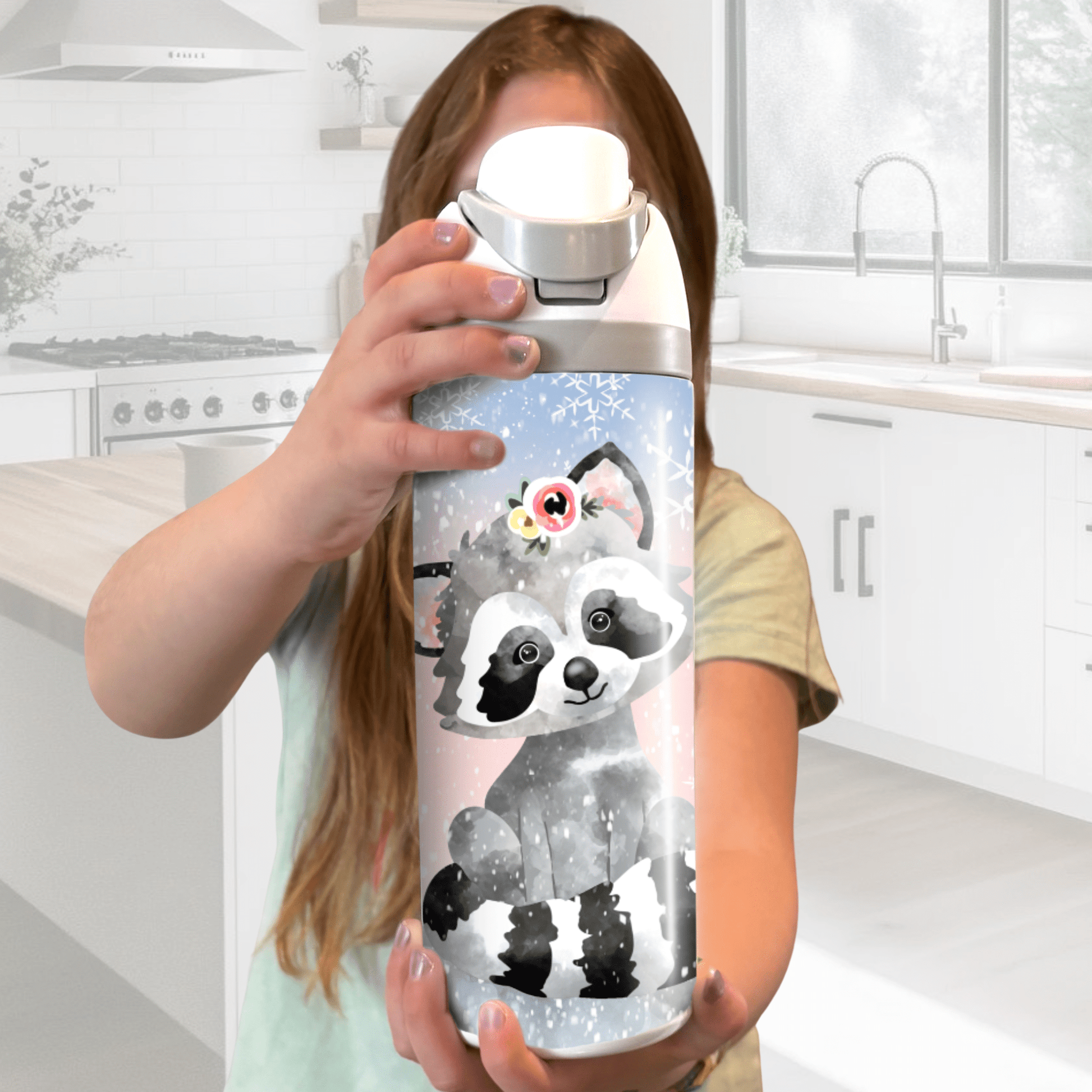 Gourde 24 et 12 oz - Créer la gourde de ton choix - Verre isotherme - Créations Odie