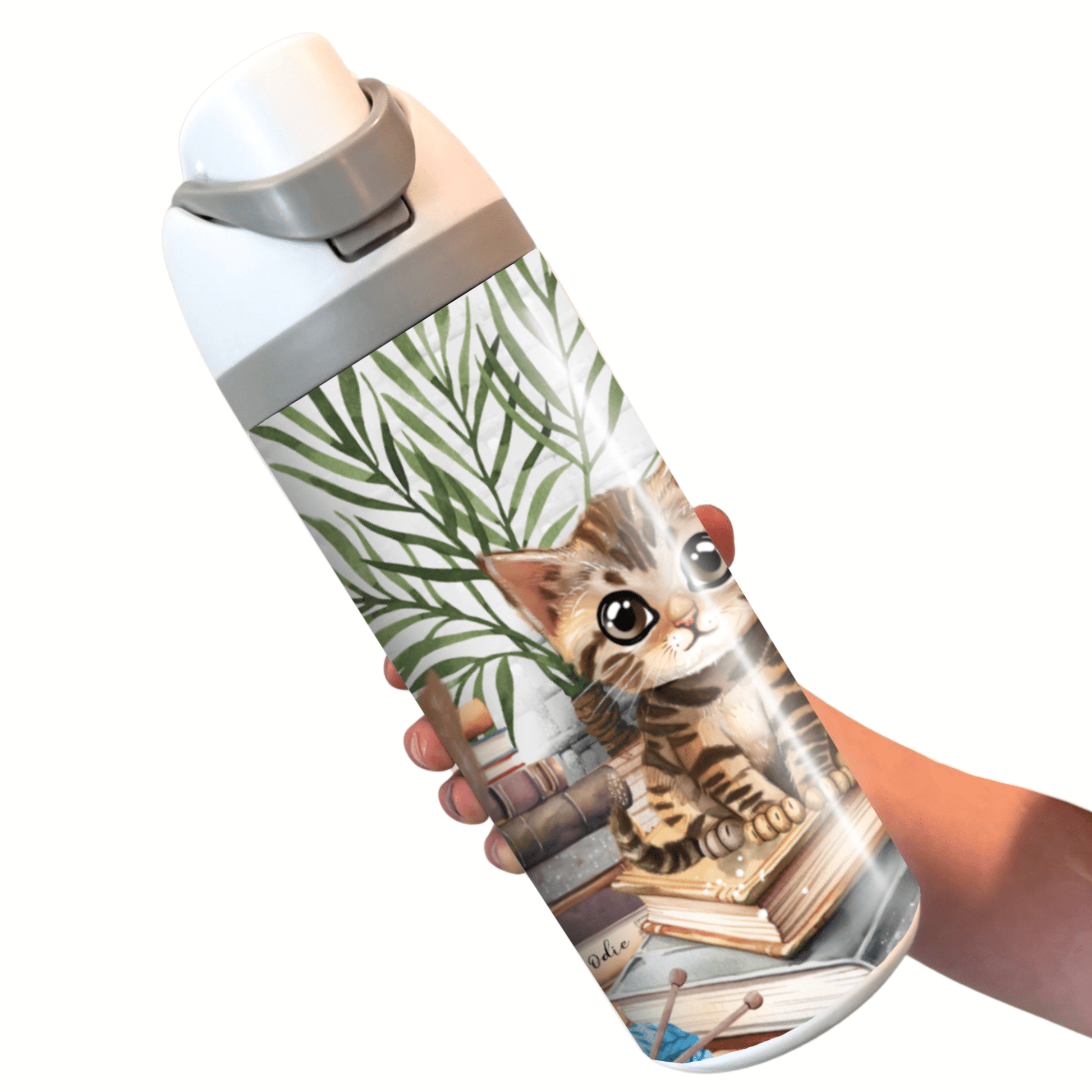 Gourde 24 et 12 oz - Créer la gourde de ton choix - Verre isotherme - Créations Odie