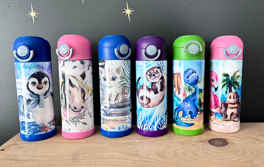 Gourdes thermos 12 oz - Créations Odie