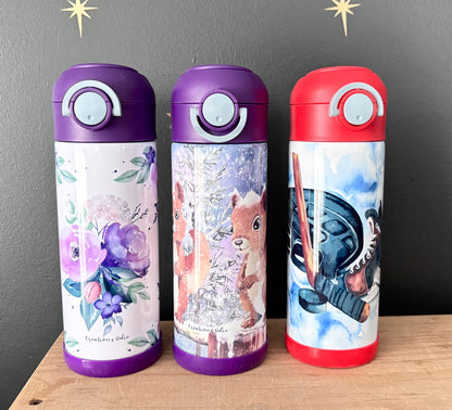 Gourdes thermos 12 oz - Créations Odie