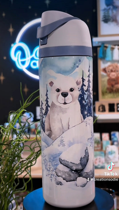 Gourdes thermos 24 oz - Créations Odie