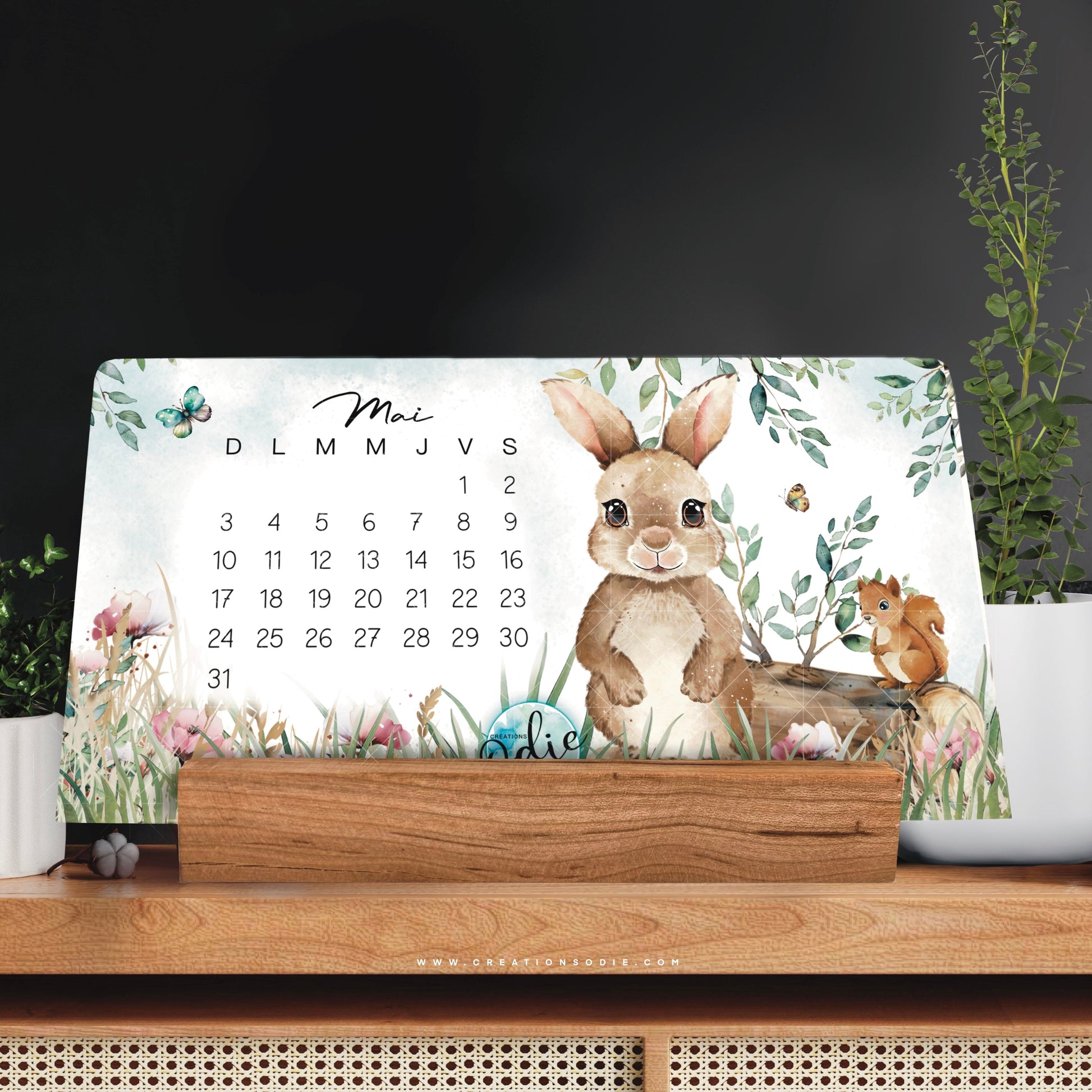 Mon calendrier illustré - 2026 - Calendrier - Créations Odie