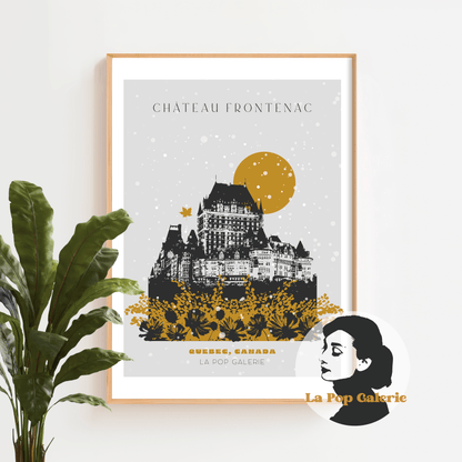 N0.01 Québec Château Frontenac - Créations Odie
