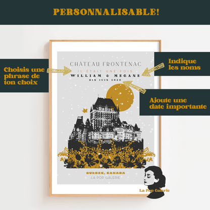 N0.01 Québec Château Frontenac - Créations Odie