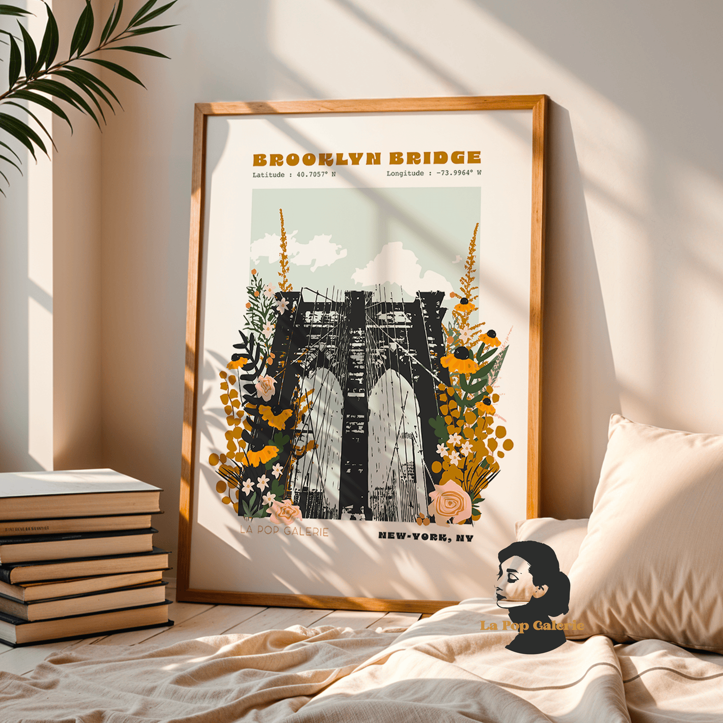 NO.01 NEW YORK BROOKLYN-BRIDGE - Créations Odie