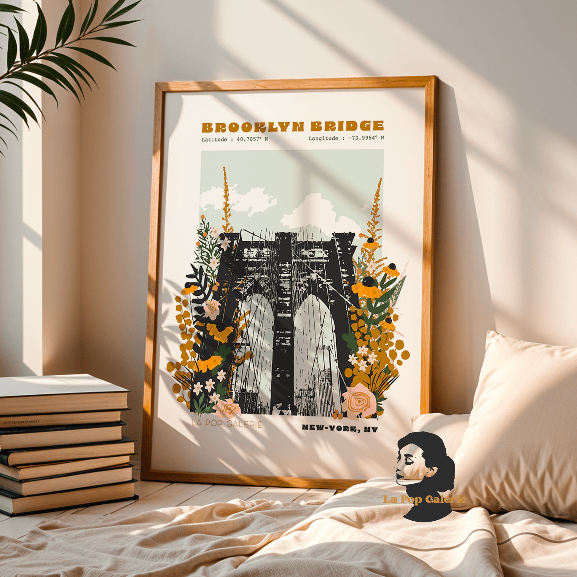 NO.01 NEW YORK BROOKLYN-BRIDGE - Créations Odie