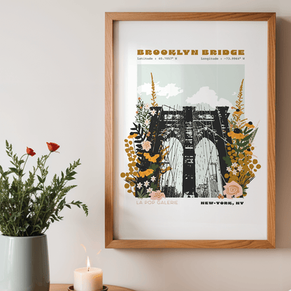 NO.01 NEW YORK BROOKLYN-BRIDGE - Créations Odie