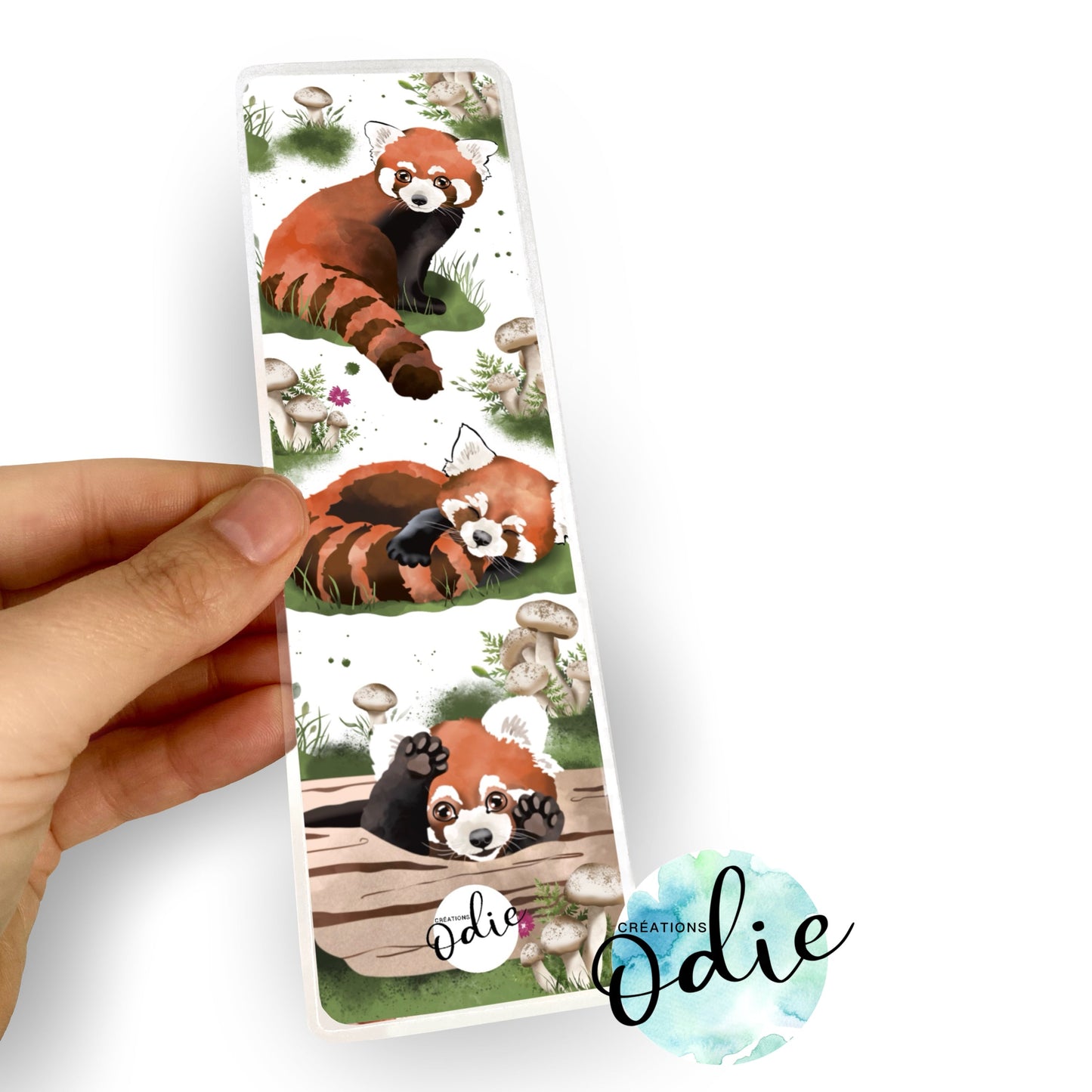 Signet - Panda roux - Signet - Créations Odie