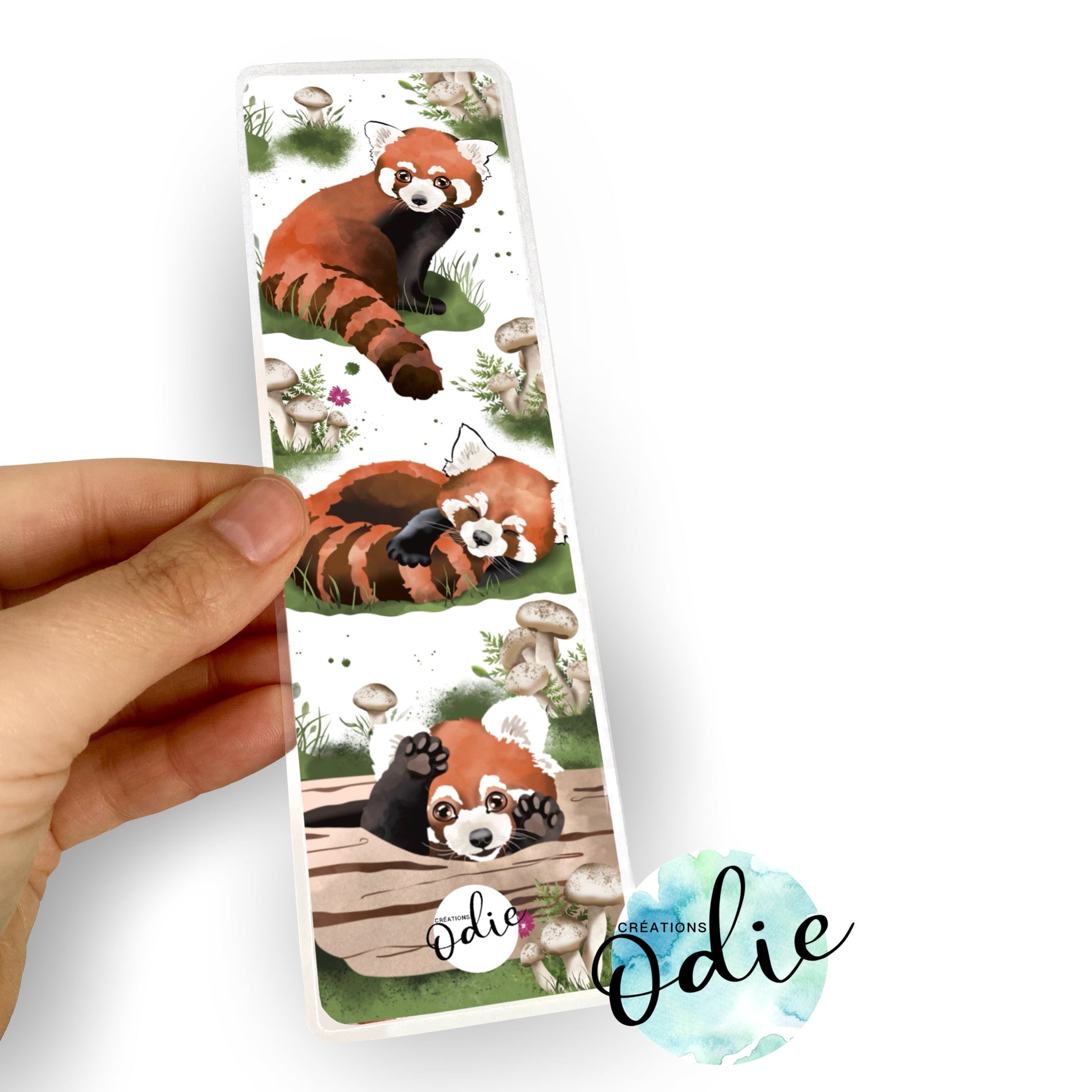Signet - Panda roux - Signet - Créations Odie