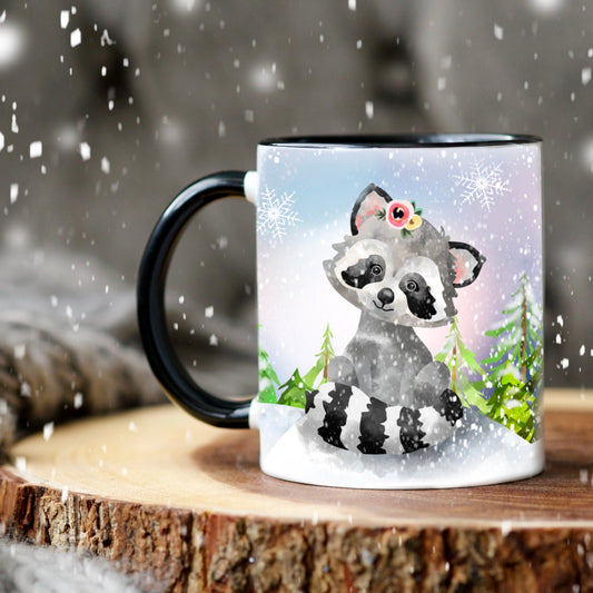 Tasse Charlie en hiver - Tasse - Créations Odie