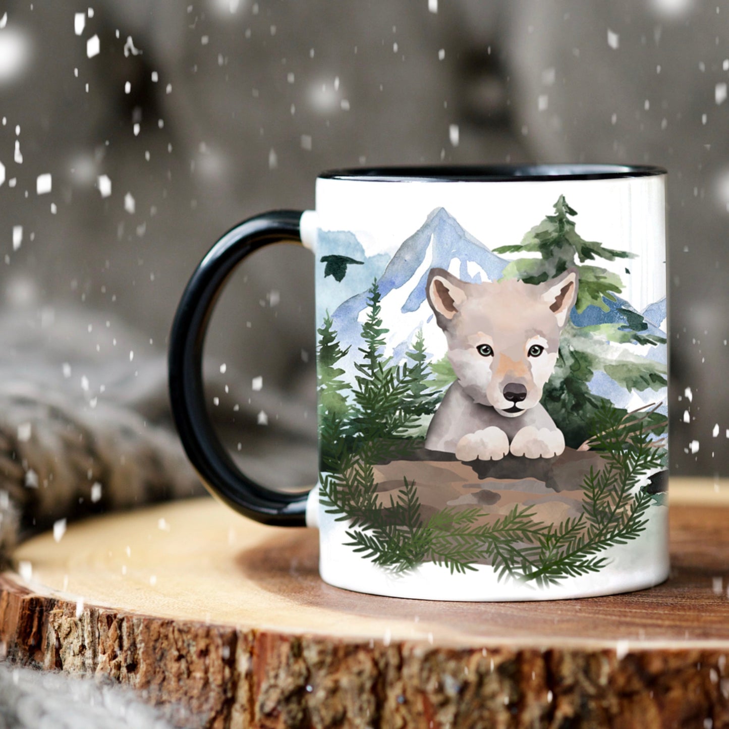Tasse Louveteaux - Tasse - Créations Odie