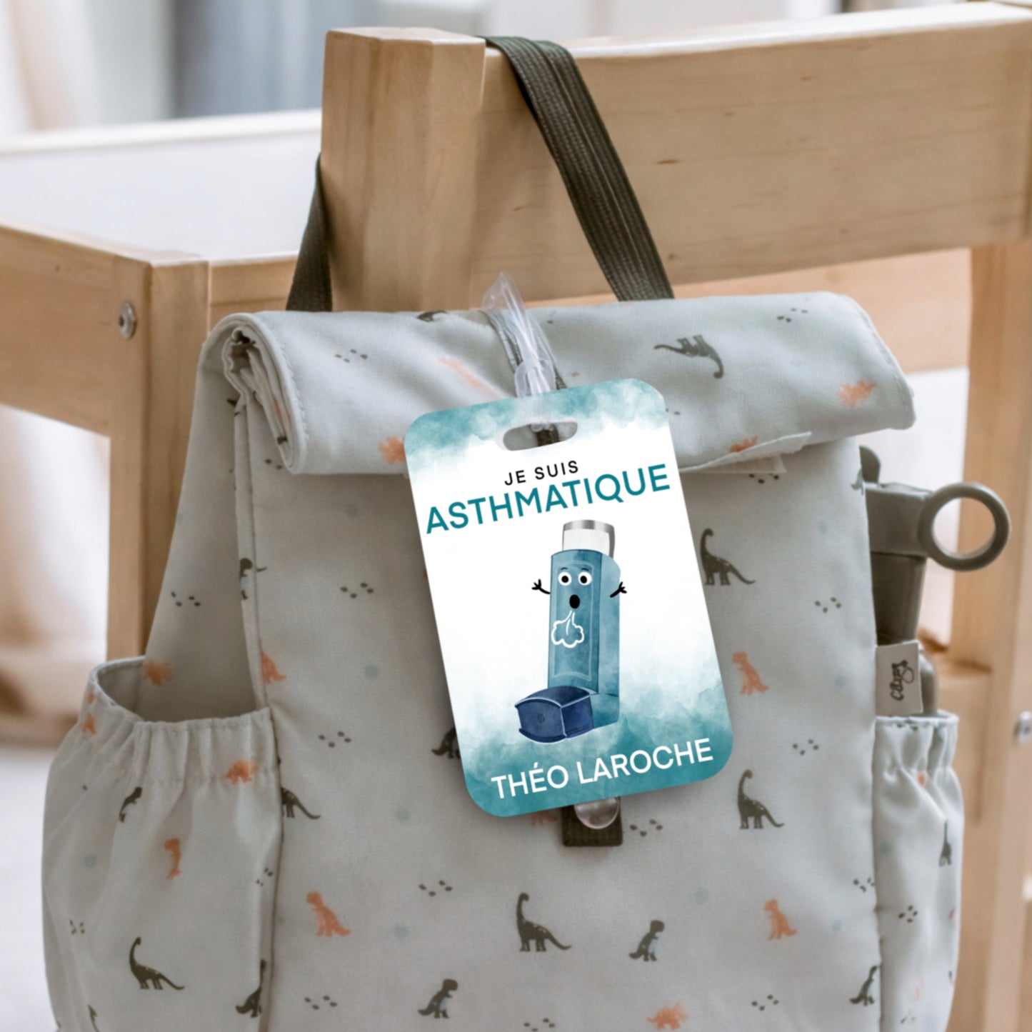 Étiquette d’alerte - Asthme