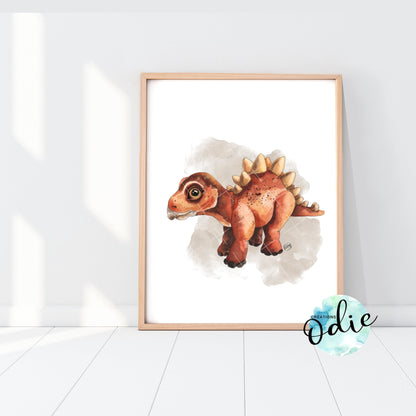 Affiche - Dinosaure - Affiche - Créations Odie