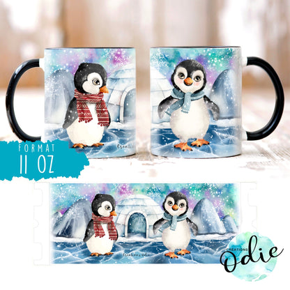 Tasse Les petits pingouins - Tasse - Créations Odie